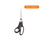 Tesoura Multiuso Canhoto 661N-8.1/2 Ponto Vermelho 8 1/2" Preta Mundial