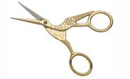 Tesoura para Bordar Dourada TE008-04854115 - 11,5 cm - ArtePunto Tesoura para Bordar Dourada TE008-04854115 - 11,5 cm - ArtePunto