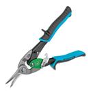 Tesoura para chapa, corte direita, aco cromo molibdenio, cabo dois componentes, 250mm, 1pc// gross