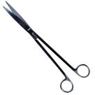 Tesoura reta 25cm aço inoxidável podas de plantas aquários Tesoura reta 25cm aço inoxidável podas de plantas aquários