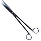 Tesoura reta 25cm aço inoxidável podas de plantas aquários Tesoura reta 25cm aço inoxidável podas de plantas aquários