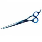 Tesoura Reta Para Tosa Maryam Trading Fio Navalha 8P Azul