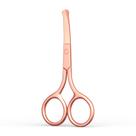 Tesoura Sontao Small para sobrancelhas, nariz, unhas e bigode dourada
