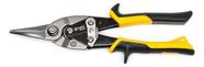 Tesoura Tipo Aviação 10pol 255mm Corte Reto Sata St93103g Preto/amarelo Neon