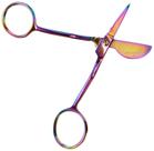 Tesoura Tula Pink Hardware 4 Duckbill Applique Rainbow