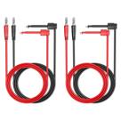 Test Leads Goupchn 4 peças de banana Plug de 4 mm para testar clipes de gancho