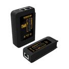 Testador de Cabo de Rede Plus Cable LT-100BK Plug and Play Compatível RJ11/RJ45