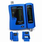 Testador de Cabo de Rede RJ45 RJ11 RJ12 Cat5 Cat6 + BNC Telefonia Profissional