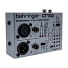 Testador De Cabos De Áudio Behringer CT100 Via LED Para Xlr Macho/Femea, P10, P2, TT, RCA, MIDI + Nota Fiscal