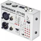 Testador De Cabos De Áudio Xlr P10 Rca Ct100 Behringer Prata