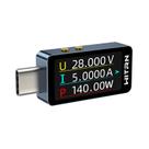 Testador de medidor USB AvHzy Type-C USB 0-6A 4-36V 40Gbps