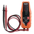 Testador de tensão Klein Tools ET60 testa AC/DC e baixa tensão