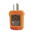 Testador de Tomada Klein Tools RT210 Detector de Fiação com GFCI