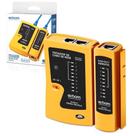 Testador Profissional Cabos Rede Lan RJ45 RJ11 Telefonia Cat5 Cat6