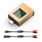 Testador USB C KJ-Kayji, medidor de potência, tela colorida, IPS Digital