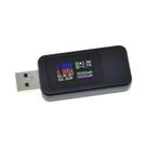 Testador USB Tipo-C 10 Em 1, Voltímetro Digital, Medidor De Temperatura, Corrente E Tensão,