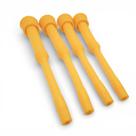 Teteira Inabor Silicone 5128 Amarela Adaptável WestFalia Longa 10mm Conjunto Ordenha