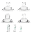 Tetinas con pico antigoteo BelBeyo para Philips Avent, Lansinoh, MAM