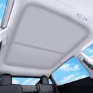 Teto solar QINQINTU para Tesla Model Y 2020-2024, bege
