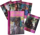 The Romance Angels Oracle Deck Holográfico Oráculo Os Anjos Do Romance Baralho de Cartas de Tarô