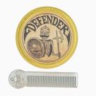 THE VINTAGE GROOMING CO. Kit Protetor de Bigode Defender com Bálsamo e Pente