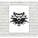 The Witcher - Placa Decorativa (28x20cm)