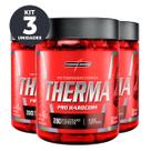 Therma Pro 60 Caps Termogênico Cafeína Integral Kit 3 Potes