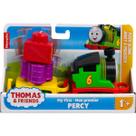 Thomas e friends meu primeiro trem de empurrar percy push along - mattel hxp53/hxp51