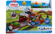 Thomas e Seus Amigos Pista de Brinquedo Motorizada Entregue os Barris Mattel