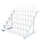 Thread Rack Sew Tech para 60 bobinas ou 30 cones montadas na parede