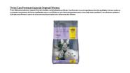 Three cats premium especial original gatos filhotes 1k - Hercosul