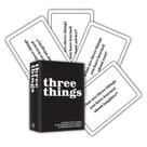Three things - a game that turns strangers into friends and friends into family Three things - a game that turns strangers into friends and friends into family