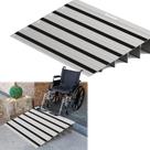 Threshold Ramp Nuvium 5 Rise Door Alumínio com capacidade de 360 kg