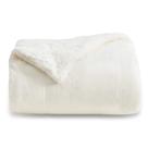 Throw Blanket Bedsure Sherpa Fleece para sofá 130 x 150 cm creme