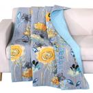 Throw Blanket Greenland Home Watercolor Dream 130x150cm cinza