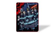 Throw Blanket JUST FUNKY Fire Force Anime Series Fleece