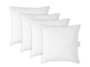 Throw Pillow Insert LANE LINEN 40x40cm Conjunto de 4 brancos