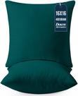 Throw Pillows Utopia Bedding Dark Teal 40x40cm Pacote com 2