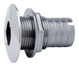 Thru-Hull Attwood, de aço inoxidável, farpado, curto, reto, 2,5 cm Thru-Hull Attwood, de aço inoxidável, farpado, curto, reto, 2,5 cm