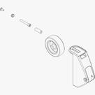Thule Roda Esquerda p/ Suporte de Bicicletas - 52848
