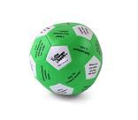 Thumball PlayTherapy Supply Self Esteem de 15 cm de espuma verde/branca