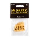 Thumbpicks Dunlop 9072R Tamanho médio 12/bolsa
