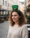 Tiara Arco Cartola Marabu Feltro Saint Patrick's Day Tiara Arco Cartola Marabu Feltro Saint Patrick's Day