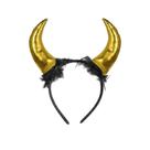 Tiara Arco Diabinha com Chifre Cim Cores sortidas