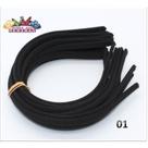 Tiara Arquinho Encapada Forrada 10mm 60 Peças Escolha Cor