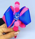 Tiara Arquinho Infantil com Laço Personagem Disney Lilo Angel Stitch Acessório de Cabelo Moda Criança Tendência
