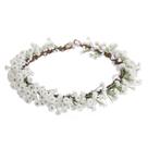 Tiara Arranjo Coroa Guirlanda Floral Noiva Dama Daminha Boho