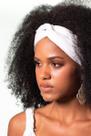 Tiara Bandana Branco Snow