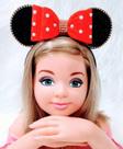 Tiara Belli Minnie/Minie Vermelha para Cabelo - Acessório Infantil