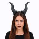 Tiara Bruxinha Chifre Halloween Papilloo